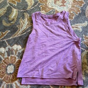 Purple lululemons tank top size 4